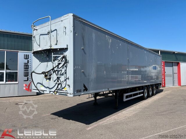 Mozgópadlós félpótkocsi STAS S300ZX*Schubboden*92m³*Fernbedienung*2xLiftachse