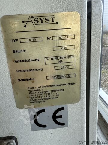 Overfladeslibemaskine Jung JUNG HF 50