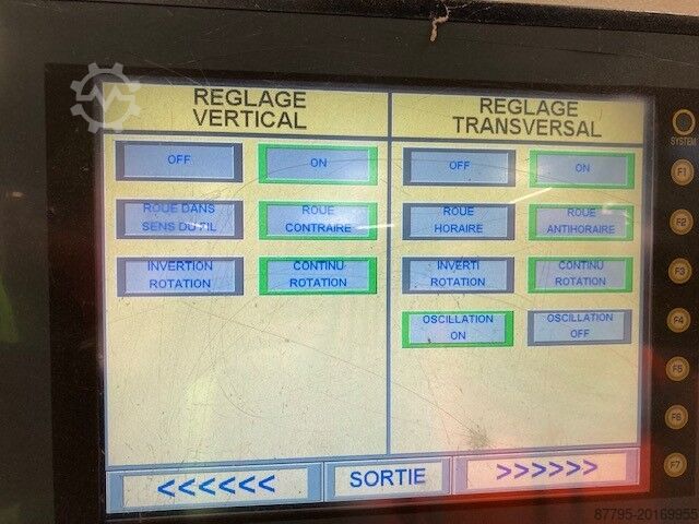 Ontkorrel- en afwerkingsmachine ITALMECANICA MECPOWER 4TB/1600