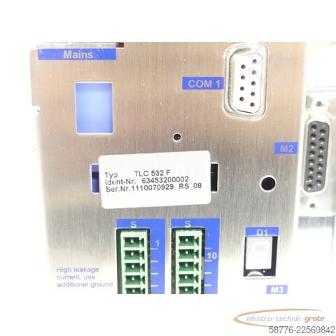 Komponente  SIG positec / Berger Lahr TLC 532 F Servo Drive SN:1110070929 - ! -