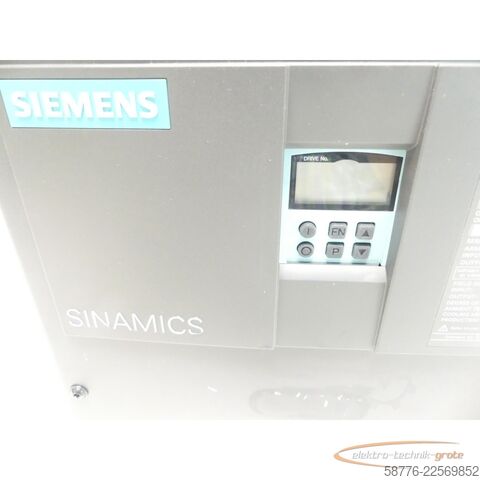 Component Siemens Simens 6RA8025-6GS22-0AA0 SINAMICS DCM DC-Converter  SN: Q6H22450101