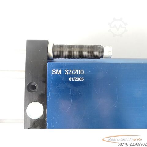 Bileşen  SM 32/200 Schiebemodul 200 mm Hub pneumatischer Linearantrieb