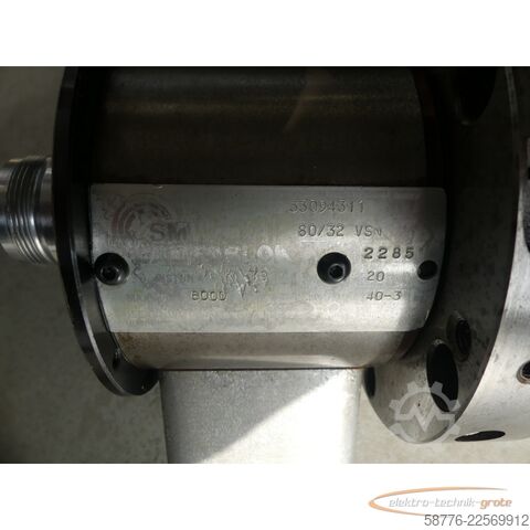 Component SMW Autoblok 80/32 VSNC Spannzylinder 33094311 SN: 2285