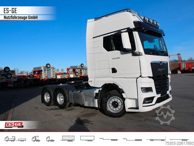 Camión de carga pesada MAN TGX 33.580 6x4 BL