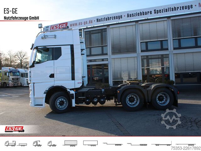 Camión de carga pesada MAN TGX 33.580 6x4 BL