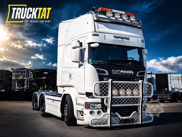 Cap tractor standard SCANIA R730 V8 6x2 Boogie in Voll-Ausstattung,Kipphydr.