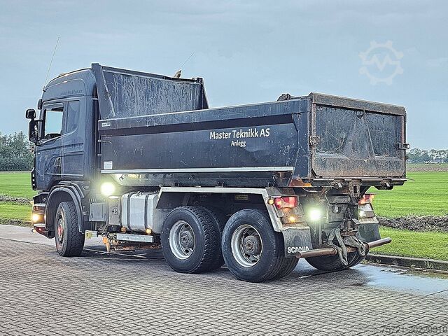 Kipper SCANIA G480 6X4 FULL STEEL RETAR