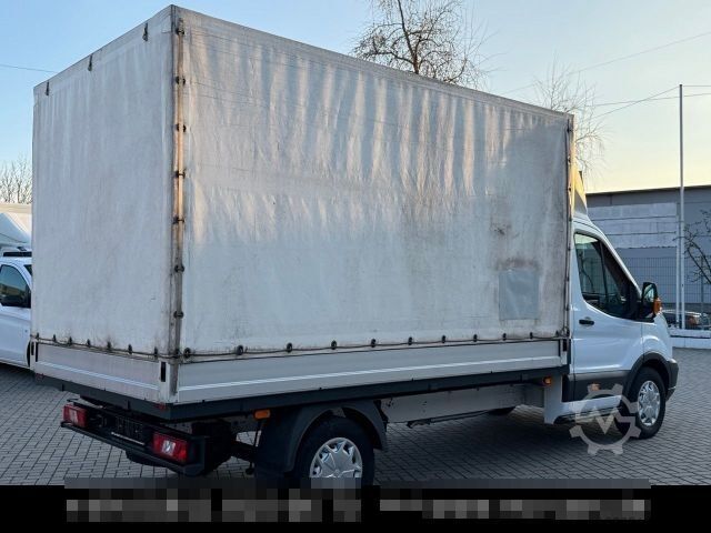 Transportador con plataforma y toldo FORD Transit Pritsche EK 350 L3 Plane Klima Tempomat