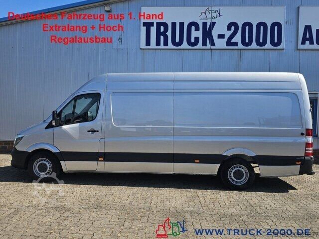 Skåpbil Mercedes-Benz Sprinter 314 CDI Extralang Hoch 1.Hand Regalausbau