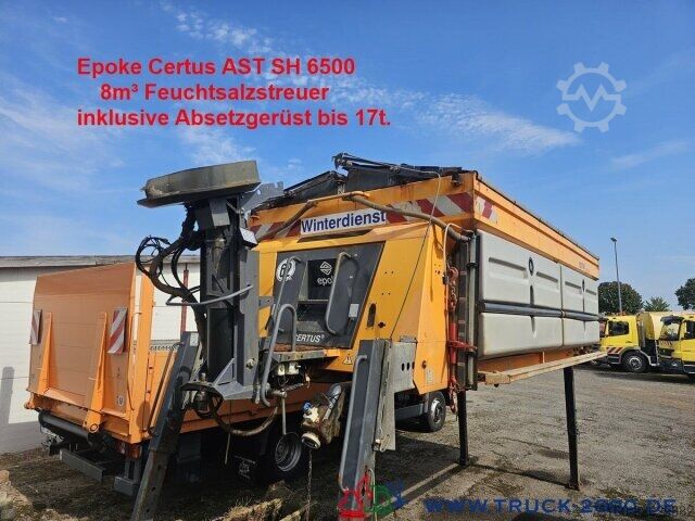 Tippbil Epoke Certus AST SH6500 8m³ Feuchtsalzstreuer