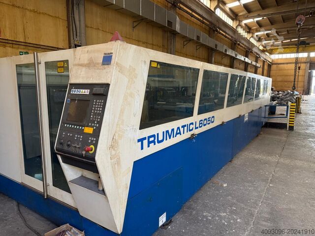 Laser cutting machine TRUMPF Trumatic L6050