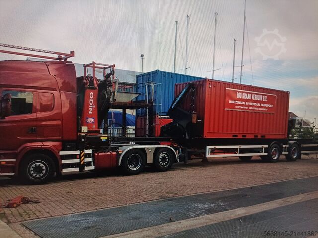 Wissellaadbak oplegger Hammar 190-S