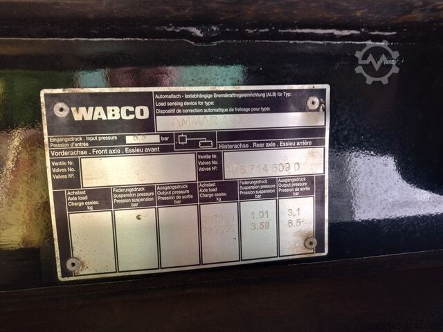 Wissellaadbak oplegger Hammar 190-S