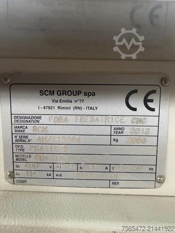 Bewerkingscentrum SCM PRATIX S12 B