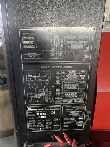 AMADA EUROPE 255 – 2 CNC delme presi AMANDA EUROPE EUROPE 255