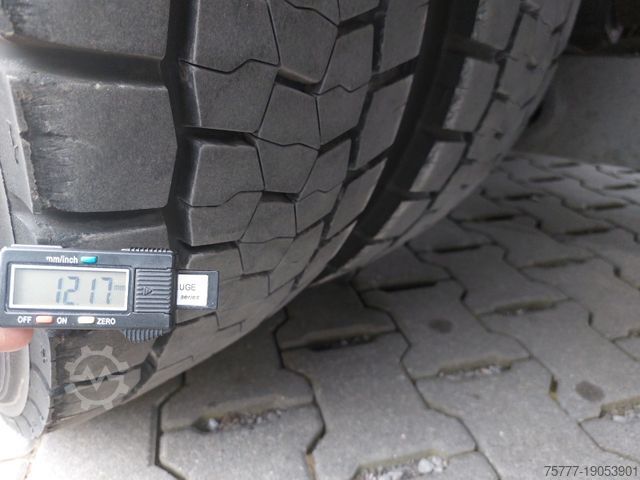 Plattewagen met zeil MERCEDES-BENZ 1527 Atego PL-SP- Blatt/Luft - Edscha - LBW