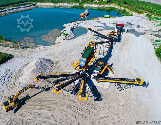 Impianto di frantumazione / impianto di frantumazione FABO Crushing Plant Stationary Crushing Plant 200-350 TPH