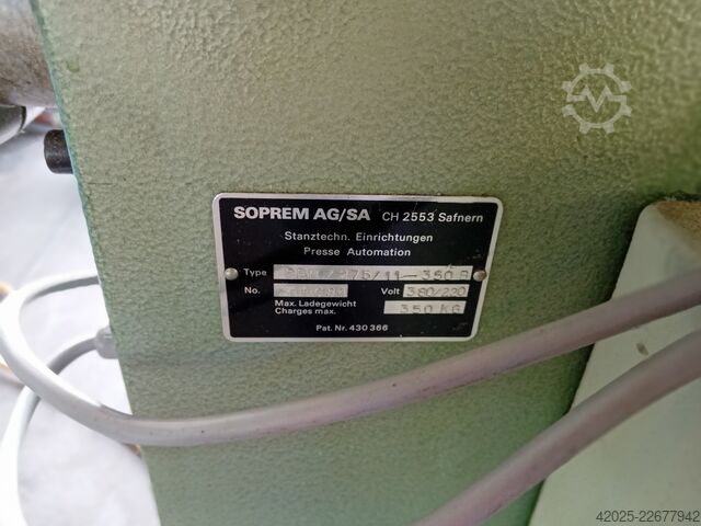 Avrullningshaspel - Riktmaskin SOPREM BRH / 275 / 11 - 350 B