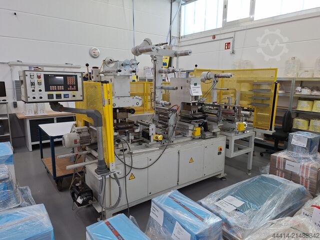 Razicí a děrovací stroj BAIER Geba 46/A Präge- und Stanzmaschine