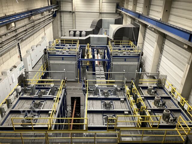 Modulärt kammareugnssystem med värmeåtervinning BSN Thermprozesstechnik GmbH Modulare Kammer-Ofenanlage