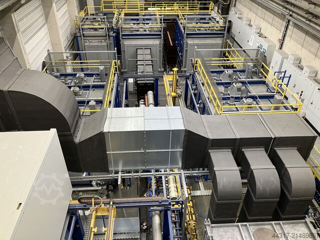 Modulärt kammareugnssystem med värmeåtervinning BSN Thermprozesstechnik GmbH Modulare Kammer-Ofenanlage