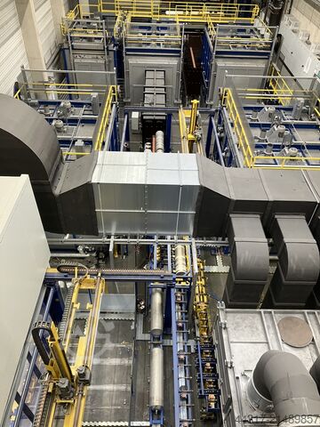 Modulärt kammareugnssystem med värmeåtervinning BSN Thermprozesstechnik GmbH Modulare Kammer-Ofenanlage