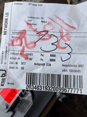 Ny industriell pump KSB Etanorm SYT 50-32-250 – 11 kW – 2023 Nowa pompa przemysłowa KSB Etanorm SYT 50-32-250 – 11 kW – 2023 Nowa pompa przemysłowa KSB Etanorm SYT 50-32-250 – 11 kW – 2023