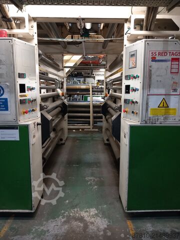 Tre-lags blæsefilm co-ekstruderingslinje Macchi E-17 3 Layers / 1700 mm