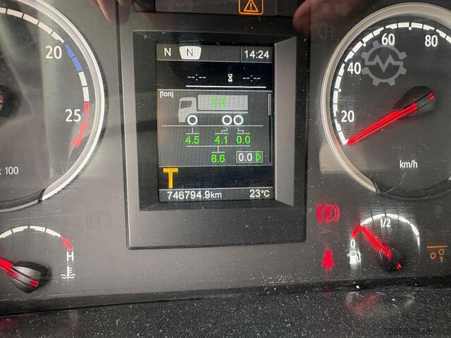 Chassis med førerhus Scania P280 Chassis / 6x2 / Full Air / 746.000 KM / Eu...