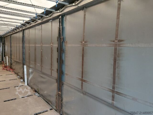 åben sættevogn med presenning Krone SDP 27 eLB4-CS Heckverbreiterung