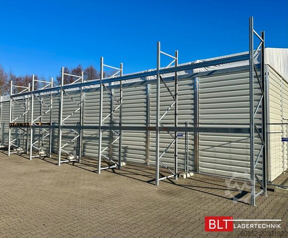 Palletrek 14,0 lfm Palettenregale für Außenbereich H: 4,5m , 3000 kg Fachlast , FVZ