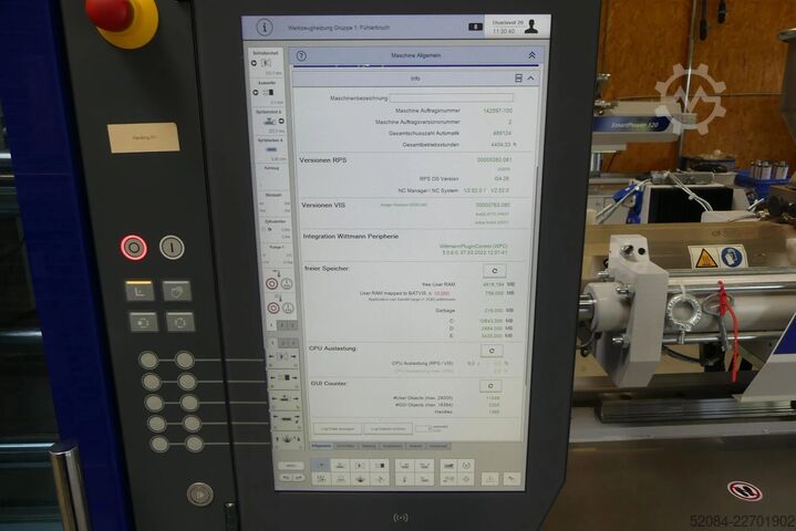 Wittmann Battenfeld - máquina de injeção de plástico Wittmann Battenfeld SmartPower 60/210 Unilog B8