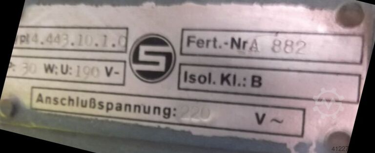 Getriebemotor 1,1 kW 25 U/min HEW EXF90S/4-B2