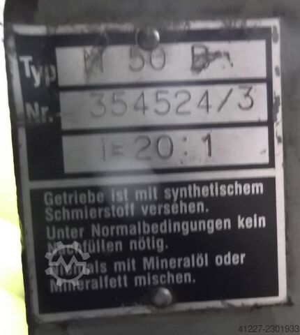 DC geared motor 1.5 kW 150 rpm Nord 90L4GMFTG