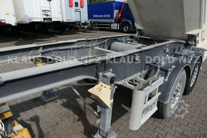 Semi-remorque benne FLIEGL SZS01 Kippmulde 25 m³ Liftachse Plane