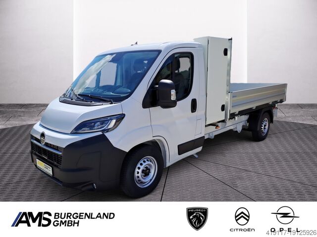 Tipper van Opel Movano verstärkt -3-Seitenkipper mit Werkzeugkiste, KJlima, Telefon