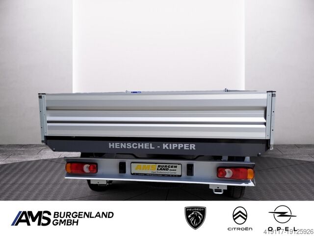 Tipper van Opel Movano verstärkt -3-Seitenkipper mit Werkzeugkiste, KJlima, Telefon