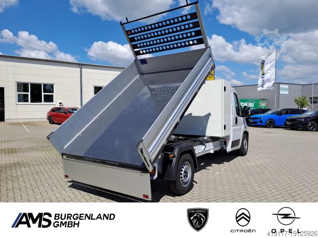 Tipper van Opel Movano verstärkt -3-Seitenkipper mit Werkzeugkiste, KJlima, Telefon