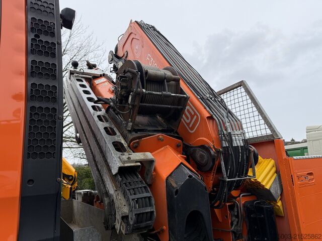 Ciężarówka z płaską platformą MAN TGS 26.480 6X4H-2 Kran Fassi F310 18.50 Meter