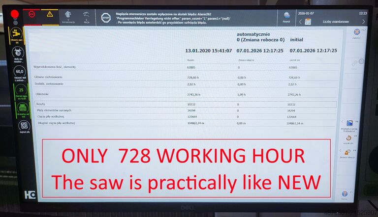 Formátvágó fűrész HOMAG SAWTEQ B-400 PROFILINE