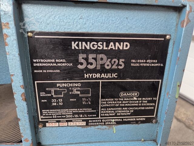 Tesoura para aço de secção Kingsland 55 P 625
