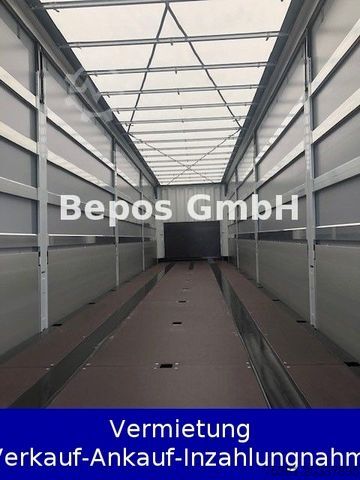 Åben sættevogn med presenning KRONE SD - Profi Liner-PK-SAF-Bordwandsieder-Rungen