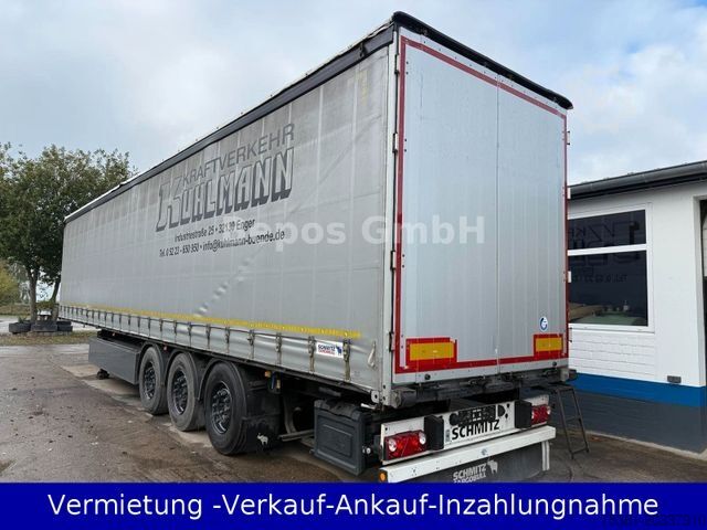Auflieger mit Pritsche & Plane SCHMITZ CARGOBULL SCS 24/L-13.62 BS EB-Bordwandsider-PK,Lift,XL