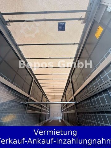 Auflieger mit Pritsche & Plane SCHMITZ CARGOBULL SCS 24/L-13.62 Mega-Verbreiterbahr -Lift,E-Rad