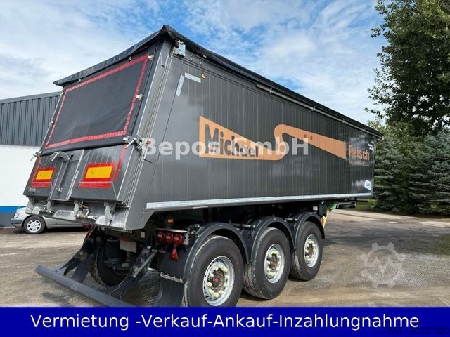 Kipper Auflieger REISCH THKS-3 -AR07, Alukasten ,Okulen,E-Verdeck