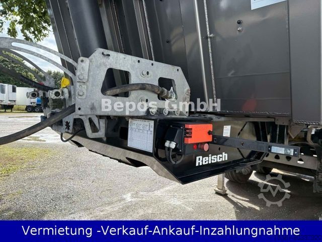 Kipper Auflieger REISCH THKS-3 -AR07, Alukasten ,Okulen,E-Verdeck