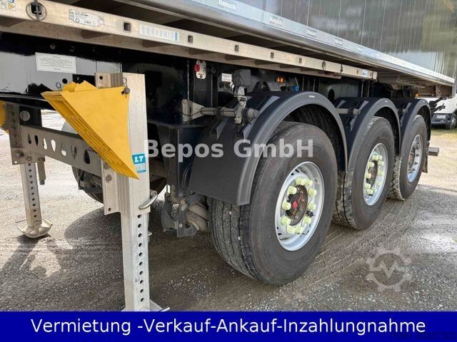 Kipper Auflieger REISCH THKS-3 -AR07, Alukasten ,Okulen,E-Verdeck