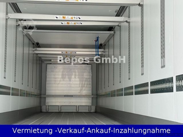 Chladírenský návěs SCHMITZ CARGOBULL SKO 24/L-13.4Carrier Blumen-Doppelstock-Bi-Temp