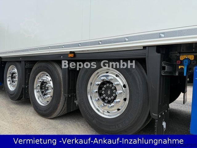 Chladírenský návěs SCHMITZ CARGOBULL SKO 24/L-13.4Carrier Blumen-Doppelstock-Bi-Temp
