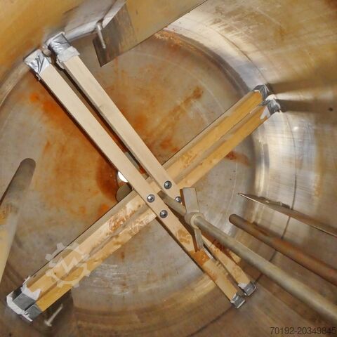 2500-liter heatable/coolable pressure vessel made of V4A Innoweld 8126